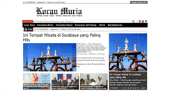Desktop Screenshot of koranmuria.com