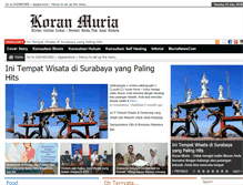 Tablet Screenshot of koranmuria.com